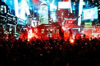 「HYDE LIVE 2022」Zepp Haneda（TOKYO）公演の様子。（撮影：石川浩章）