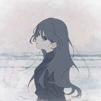 須田景凪「雲を恋う / 落花流水」配信ジャケット