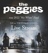「the peggies tour 2022 "My White" Final」告知ビジュアル