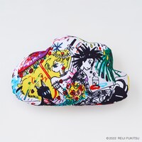 ドレスコーズ「戀愛大全」クッションの表面。