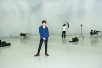 テスト撮影のモデルを務めてくれた、リーダーのリョウガ。