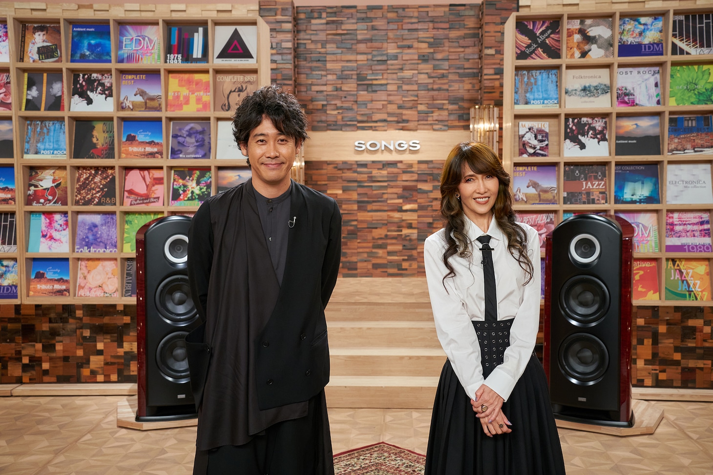 「SONGS」より大泉洋、工藤静香。（写真提供：NHK）