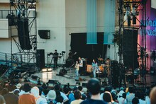 カネコアヤノのパフォーマンスの様子。（撮影：勝永裕介）