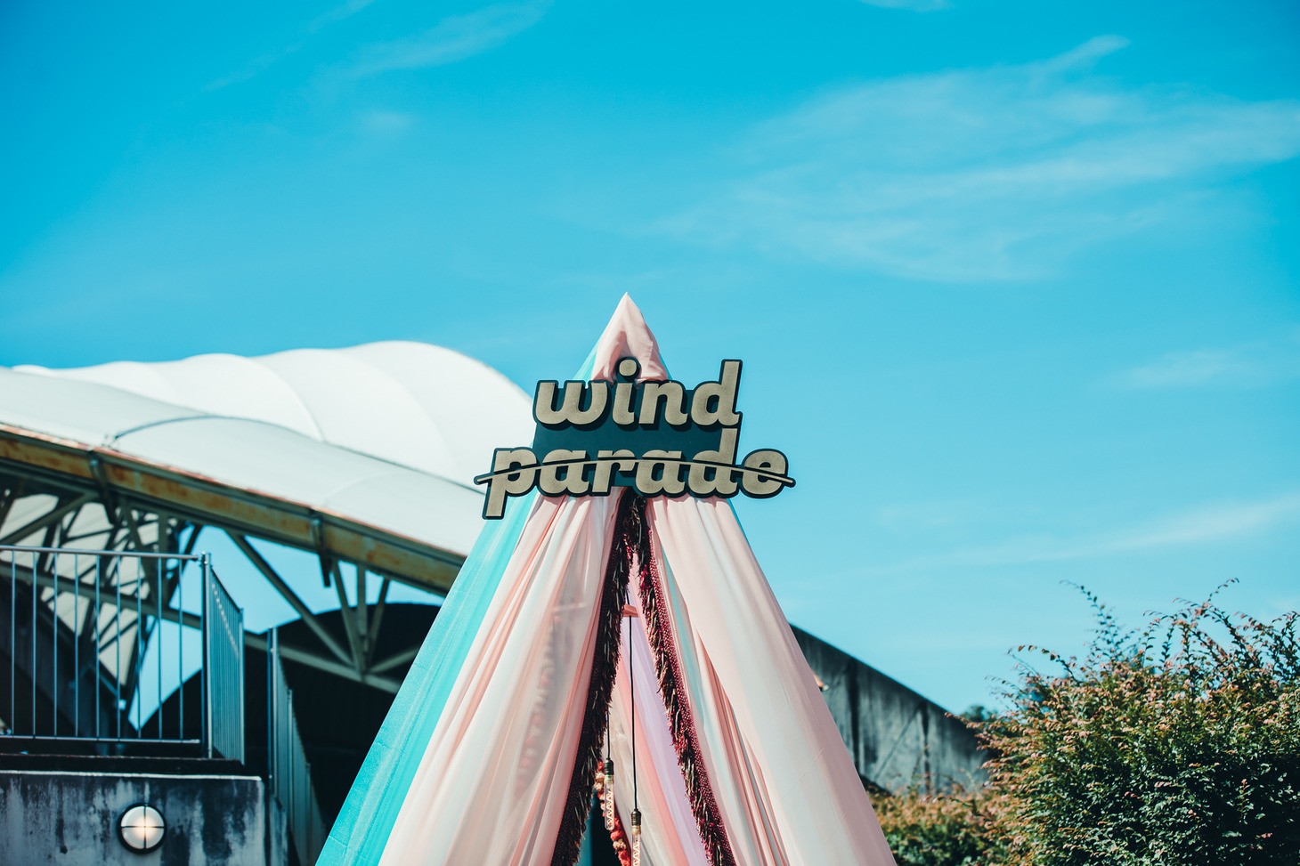「WIND PARADE '22」会場の様子。（撮影：勝永裕介）