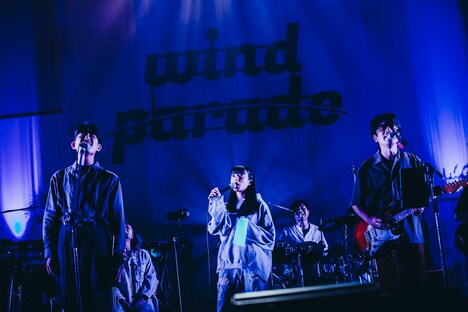 フィッシュマンズ、岸田繁(くるり)、折坂悠太、カネコアヤノのコラボの様子。(撮影:勝永裕介)