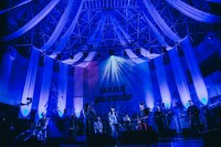 フィッシュマンズ、岸田繁（くるり）、折坂悠太、カネコアヤノのコラボの様子。（撮影：勝永裕介）