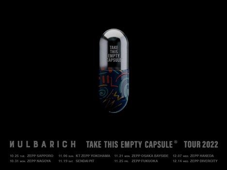 「Nulbarich Take This Empty Capsule TOUR 2022」ビジュアル