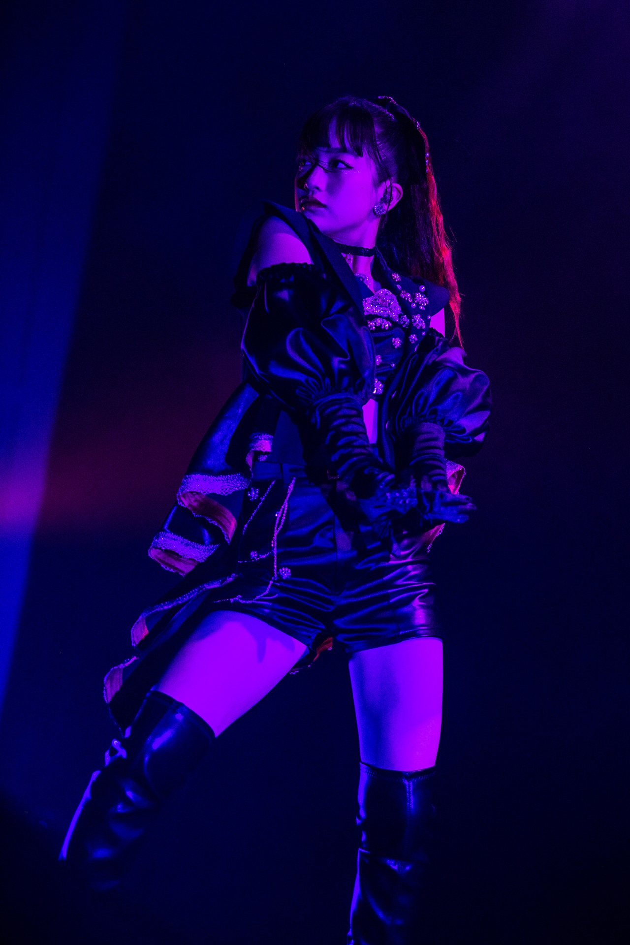 人気画像8位は「桜木心菜17歳、ヘソ出し衣装で初ソロライブ『エビ中を海外で活躍できるグループに』」より、桜木心菜。