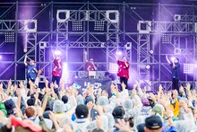 RIP SLYMEのライブの様子。（撮影：釘野孝宏）