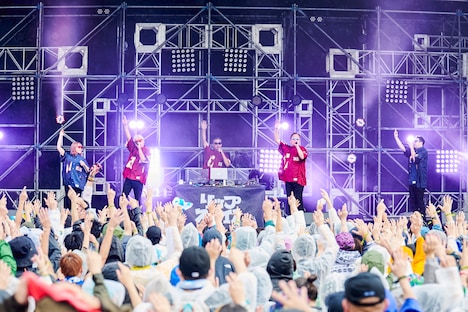 RIP SLYMEのライブの様子。（撮影：釘野孝宏）