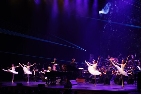 「YOSHIKI CLASSICAL with Orchestra in JAPAN 2022」初日公演の様子。