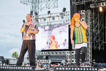 湘南乃風のライブの様子。（撮影：釘野孝宏）