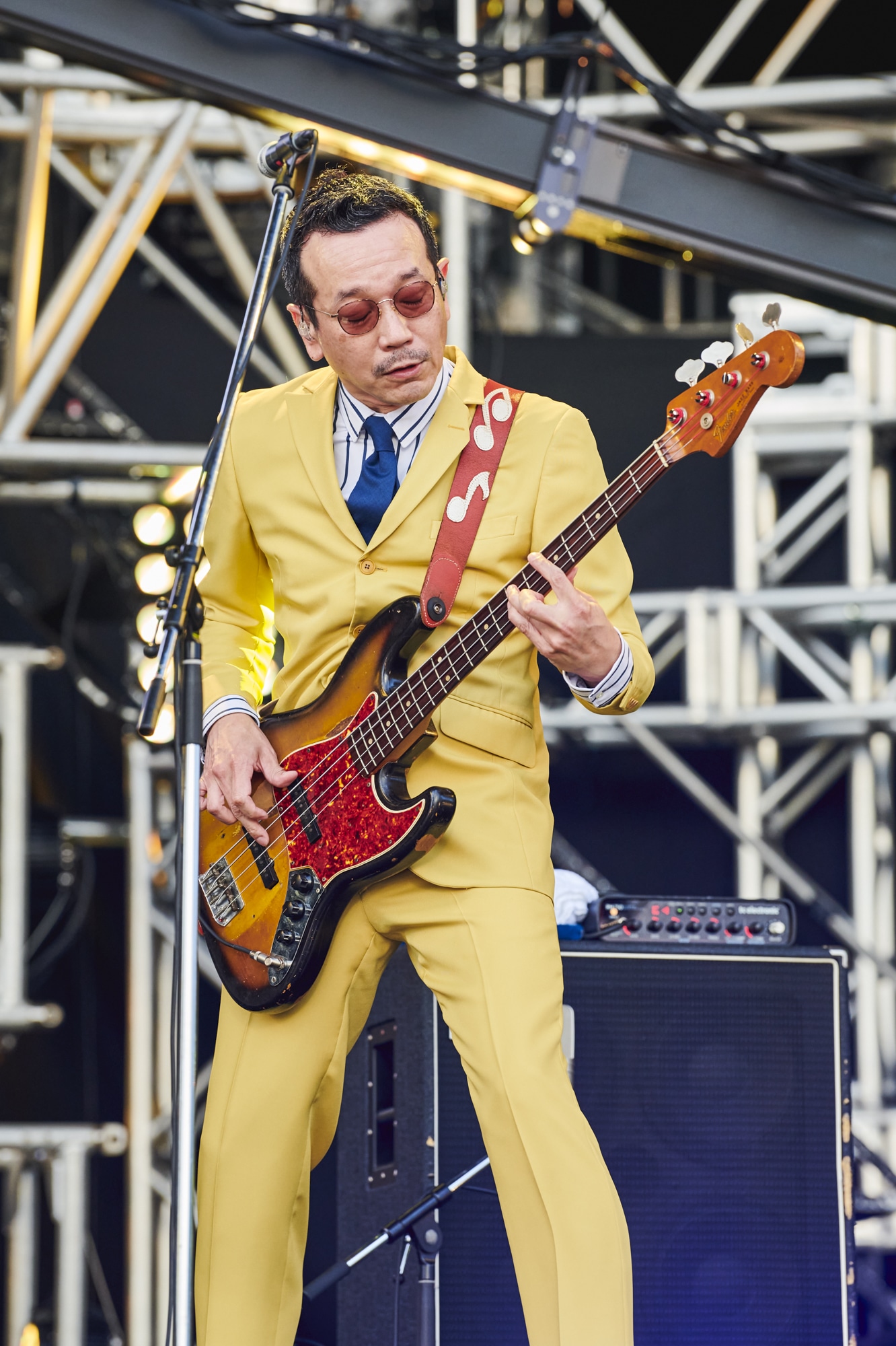 川上つよし（B / 東京スカパラダイスオーケストラ）（撮影：釘野孝宏）