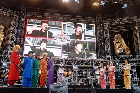 ももいろクローバーZのライブの様子。（撮影：上山陽介）