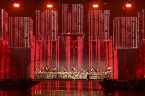 「ENHYPEN WORLD TOUR 'MANIFESTO'」韓国・ソウルSKオリンピックハンドボール競技場公演の様子。(P)&(C) BELIFT LAB Inc.