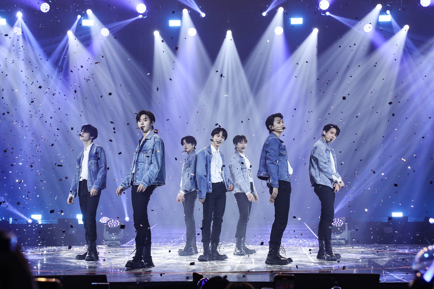 「ENHYPEN WORLD TOUR 'MANIFESTO'」韓国・ソウルSKオリンピックハンドボール競技場公演の様子。(P)&(C) BELIFT LAB Inc.