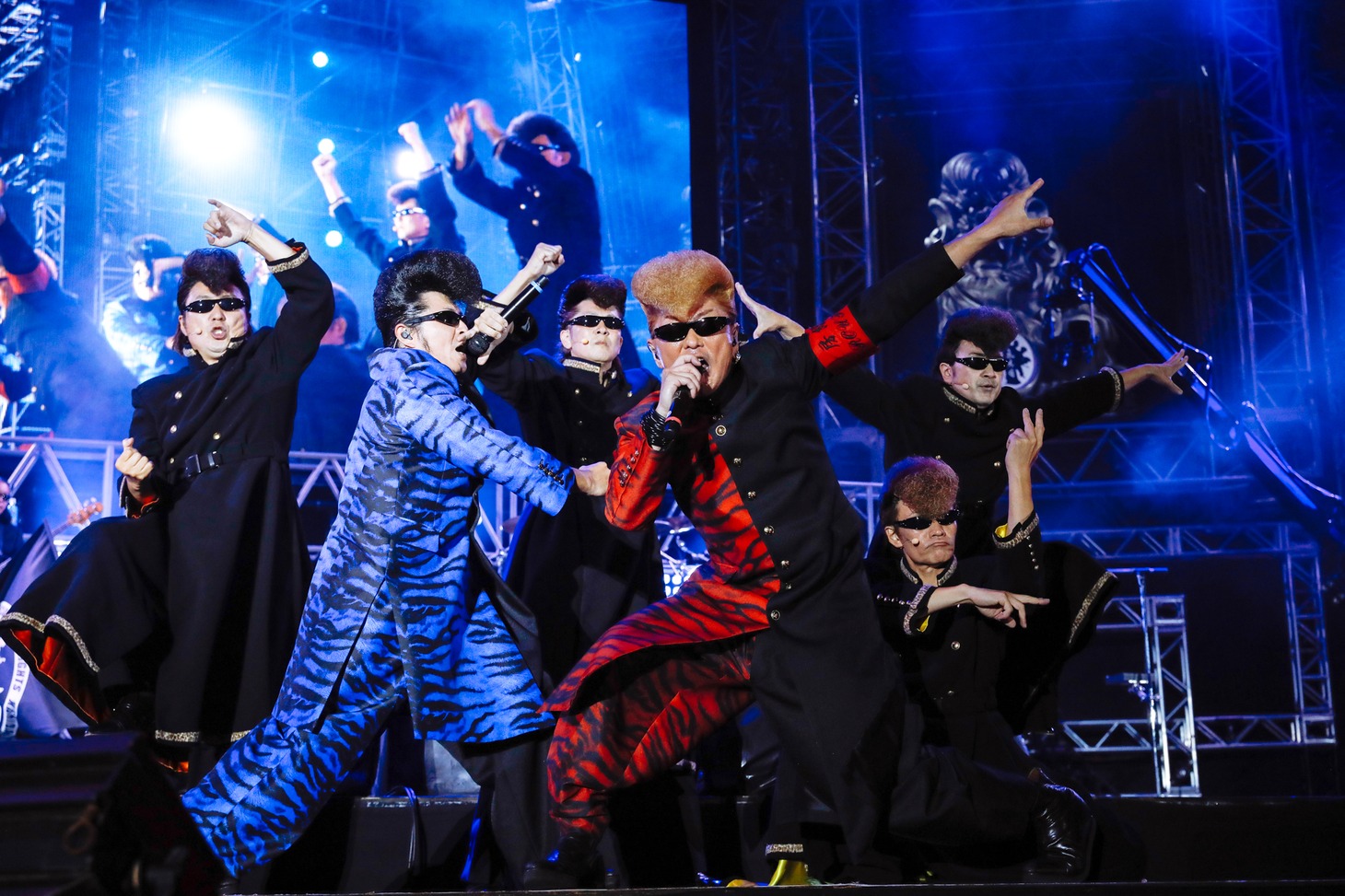 氣志團（撮影：上山陽介）