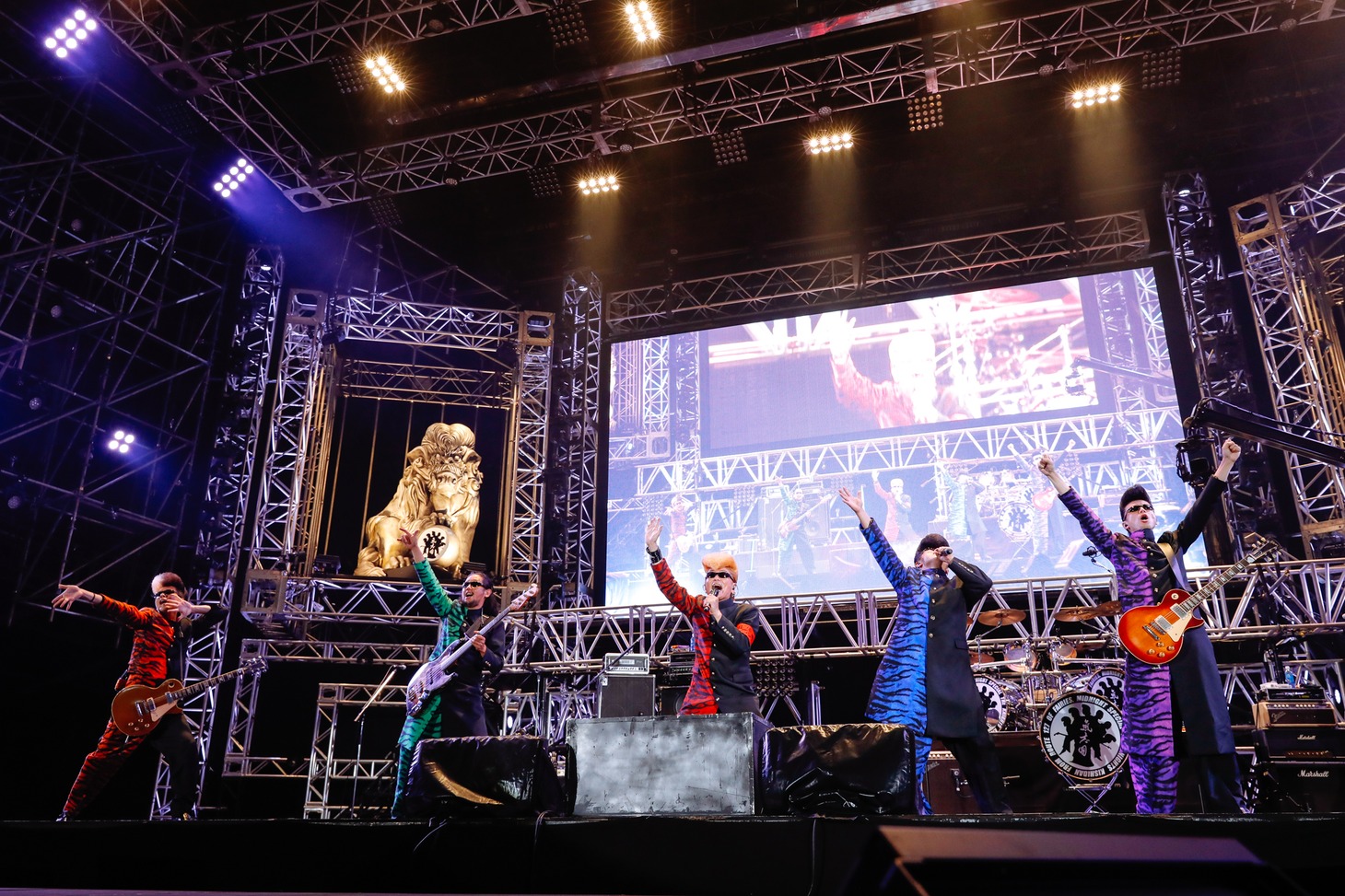 氣志團（撮影：上山陽介）