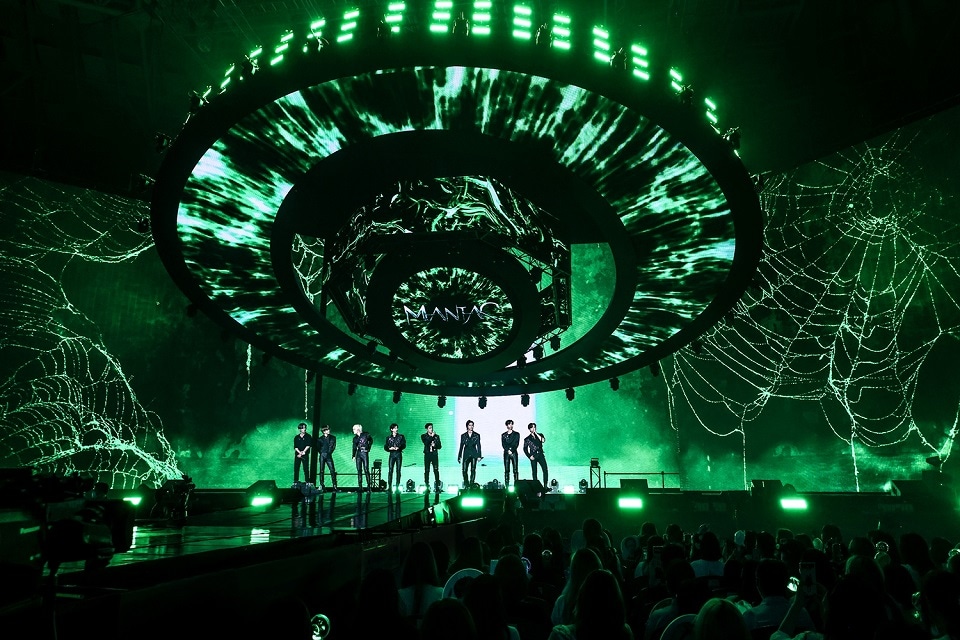 「Stray Kids 2nd World Tour "MANIAC" Seoul Special（UNVEIL 11）」の様子。（写真提供：JYP Entertainment）