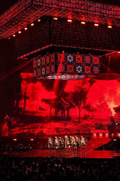 「Stray Kids 2nd World Tour "MANIAC" Seoul Special（UNVEIL 11）」の様子。（写真提供：JYP Entertainment）