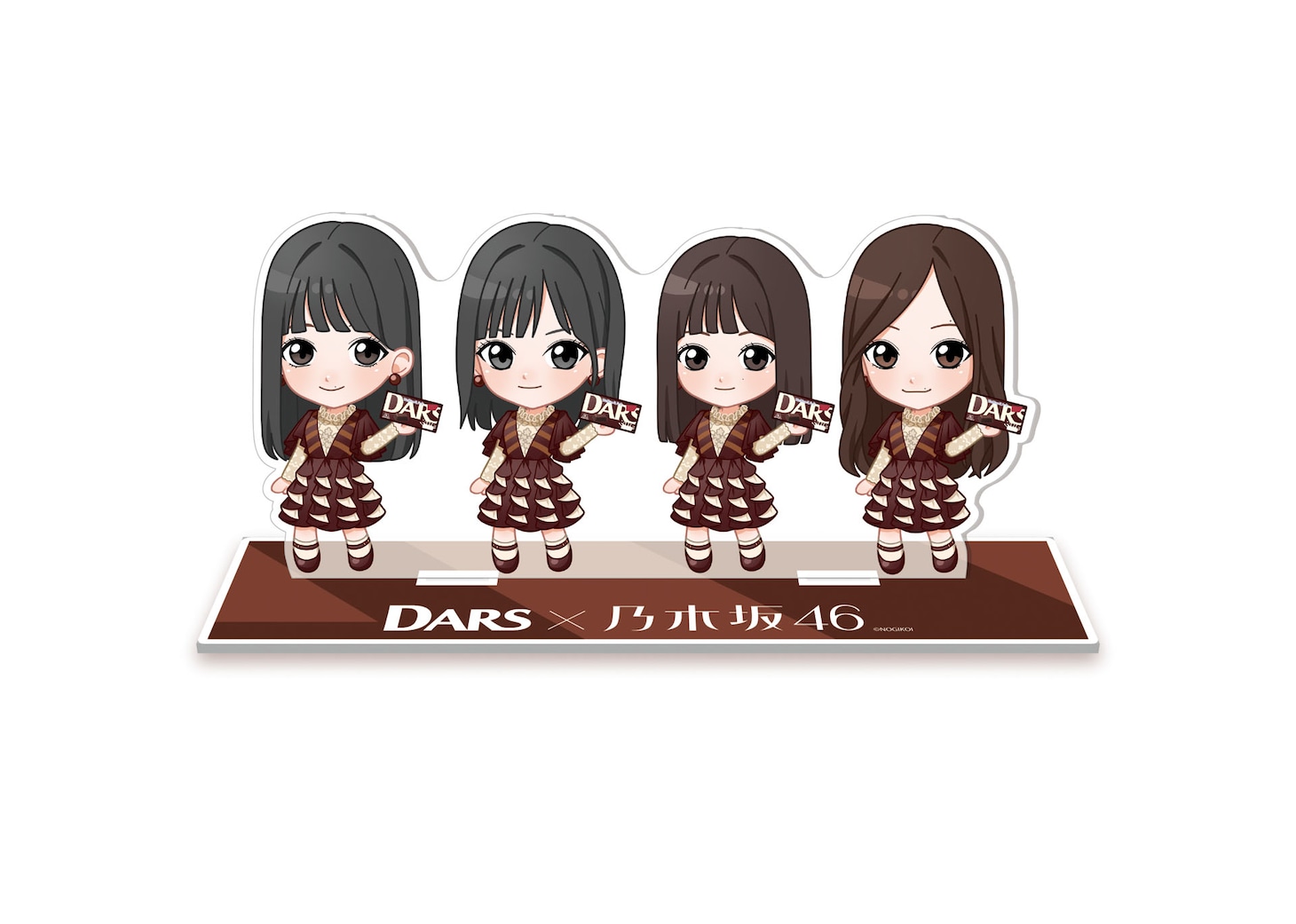 「DARSと乃木坂46のしわざ」プレゼントキャンペーン アクリルスタンド