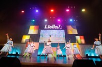 Liella!「『ラブライブ！スーパースター!!』2期OP＆ED主題歌連動リリースイベント」の様子。(c)2022 プロジェクトラブライブ！スーパースター!!