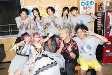 「大森靖子生誕祭 2022」バックステージの様子。（Photo by Masayo）