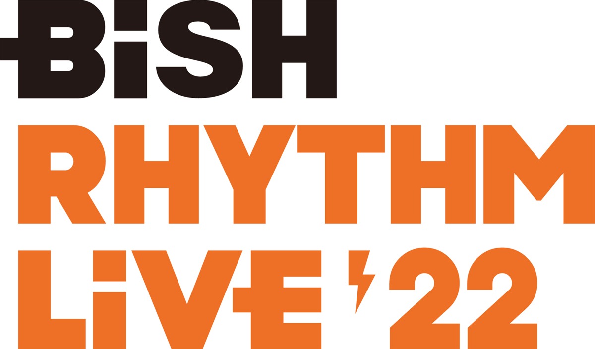 「BiSH RHYTHM LiVE 22」ロゴ