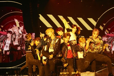 「2022 JO1 1ST ARENA LIVE TOUR 'KIZUNA'」9月22日の福岡公演の様子。(c)LAPONE ENTERTAINMENT