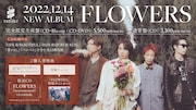 go!go!vanillas「FLOWERS」告知ビジュアル