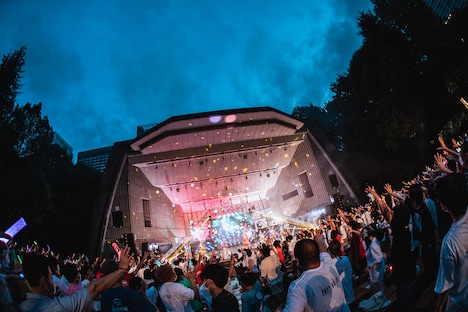 「Appare!やったれ日比谷野音 ～最高の今日になる～」の様子。（撮影：真島洸）