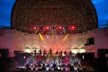 「私立恵比寿中学 We sing a popular tune on the stage 題して『ちゅうおん』2022」1日目の様子。