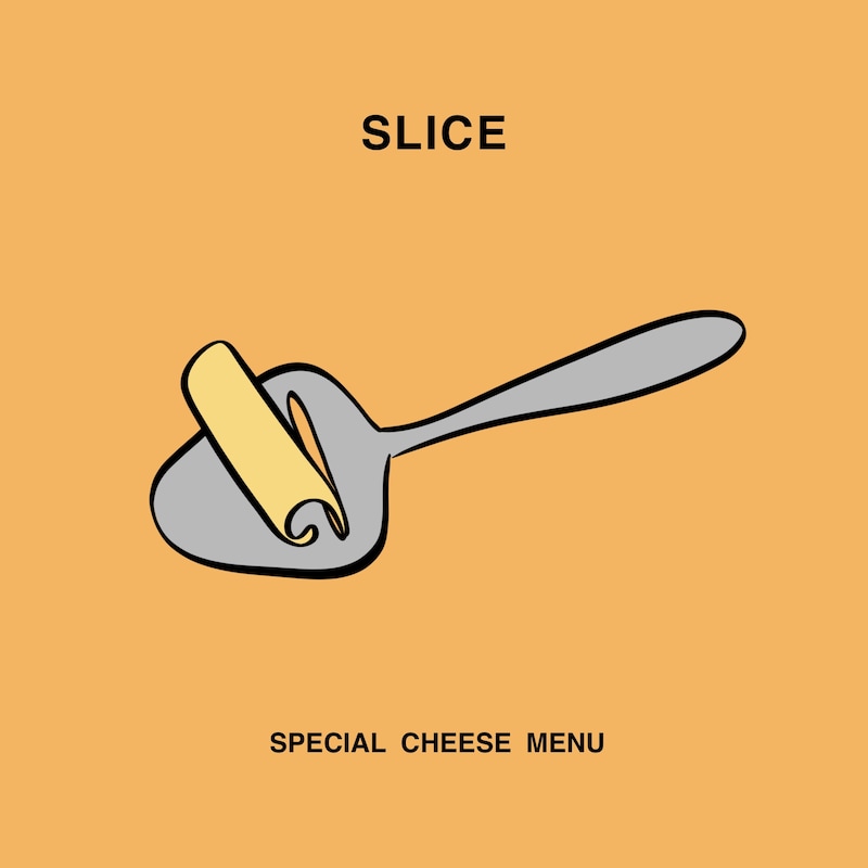 SPECIAL CHEESE MENU「SLICE」配信ジャケット