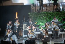 「私立恵比寿中学 We sing a popular tune on the stage 題して『ちゅうおん』2022」1日目の様子。