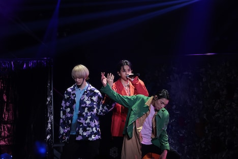 左から伊藤壮吾、田中洸希、柴崎楽。（撮影：相澤一茂）