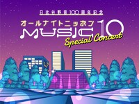 「祝・日比谷野音100周年『オールナイトニッポン MUSIC10 Sunset Party』」ビジュアル