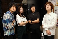 「カミナリグモ 15th Anniversary Tour "Another Trip Another Treasure"」下北沢CLUB Que公演の出演者たち。（撮影：山中善正）