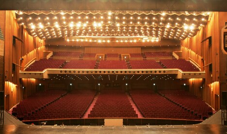 帝国劇場の内観。