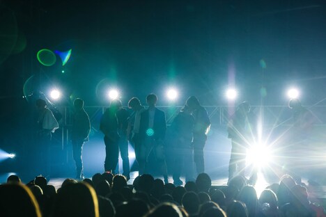 「『M』COMEBACKSHOW」の様子。(c)LAPONE ENTERTAINMENT