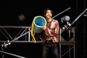 玉入れで大活躍した池崎理人。(c)LAPONE ENTERTAINMENT