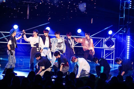 「『M』COMEBACKSHOW」の様子。(c)LAPONE ENTERTAINMENT