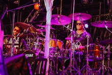 カマシ・ワシントンのステージの様子。 (c)ODD BRICK
All Copyrights Reserved.