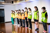 オーディション合宿最終日の様子。