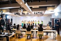 オーディション合宿最終日の様子。