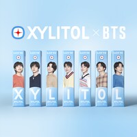 「キシリトール×BTS＜ソーダ＞」ビジュアル