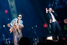 レキシとあ、たぎれんたろう（atagi［Awesome City Club］）。（撮影：聖徳太郎［田中聖太郎］）