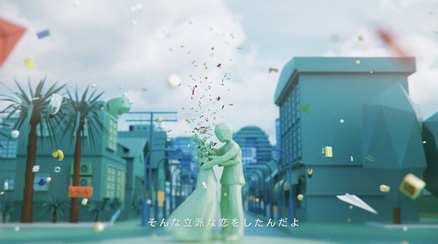 Ayase「飽和」ミュージックビデオより。