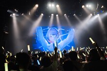 「HACHI 2nd ONE MAN LIVE『Midnight blue』」の様子。