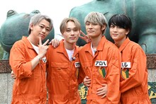 左からシューヤ、マサヒロ、アロハ、ハル。