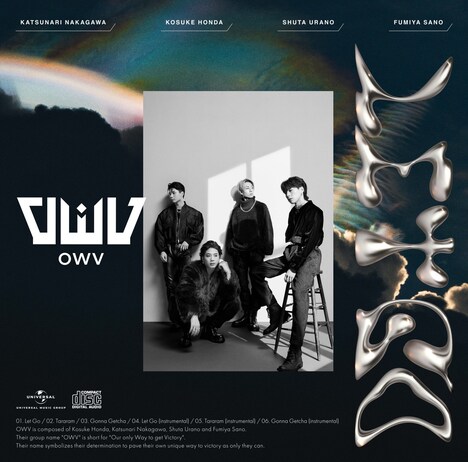 OWV「Let Go」通常盤ジャケット
